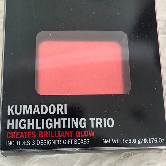 NIB Japonesque Kumadori Highlighting Trio Golden Pearl, Bronze Pearl, Rose Pearl - Picture 2 of 8